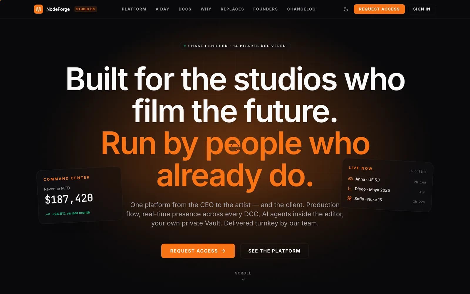 NodeForge — Plataforma SaaS